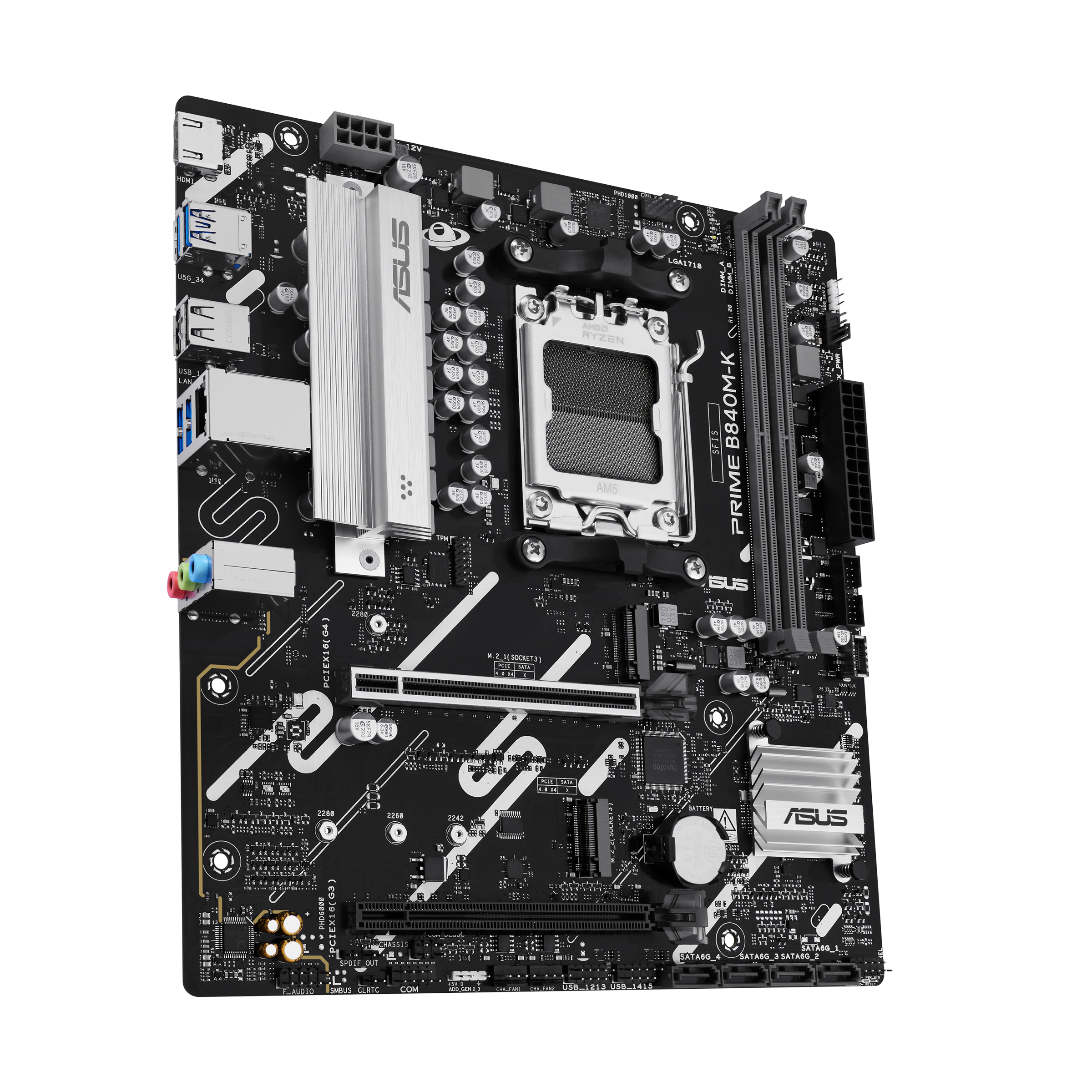 ASUS AM5 PRIME B840M-K M-ATX - Image 4