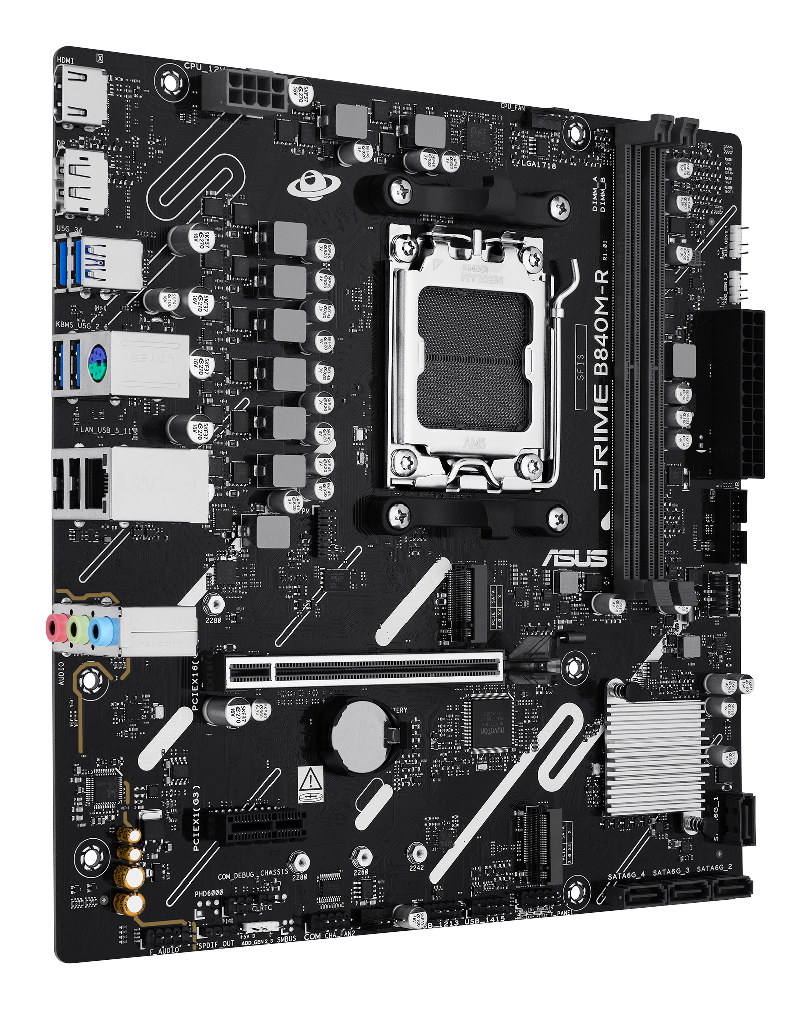 ASUS AM5 PRIME B840M-R M-ATX - Image 2