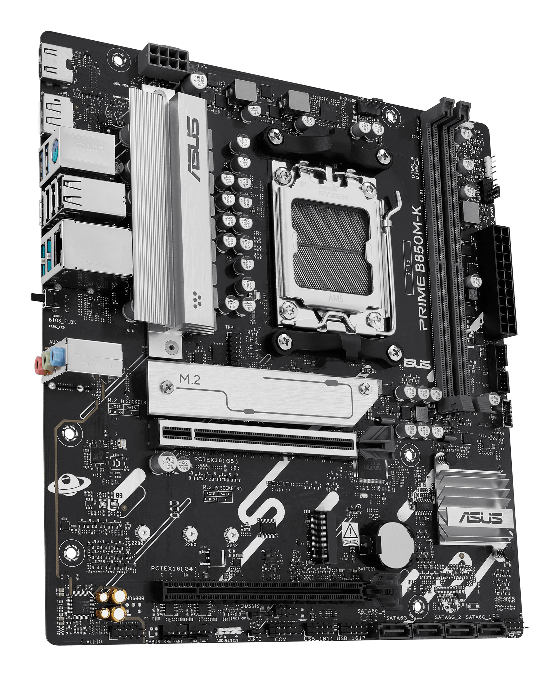 ASUS AM5 PRIME B850M-K M-ATX - Image 5
