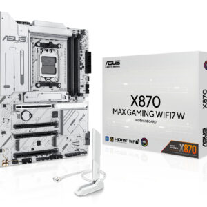 ASUS AM5 X870 MAX GAMING WIFI7 W WHITE