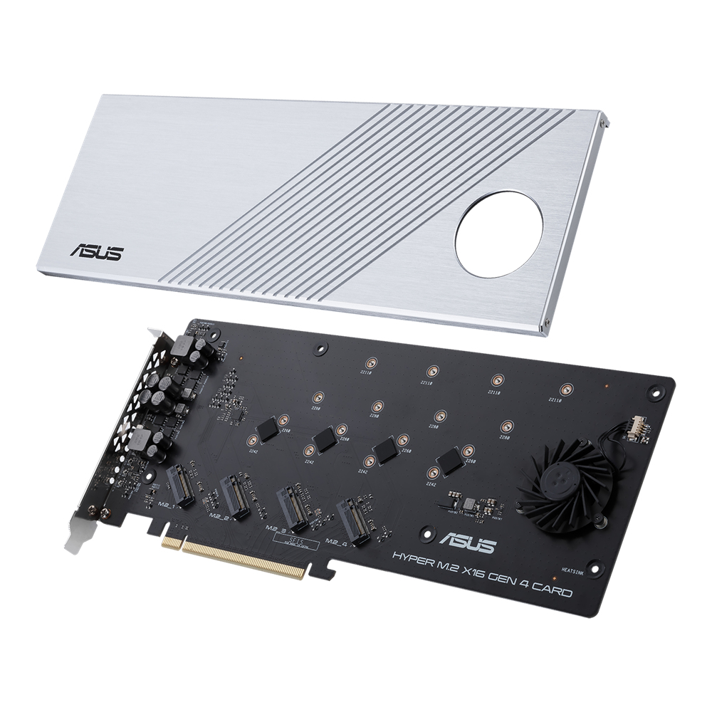 ASUS HYPER M.2 X16 CARD 4 X M.2 GEN 4 - Image 3