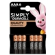Duracell Simply Alkaline Pack of 6 AAA Batteries - Image 3
