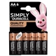 Duracell Simply Alkaline Pack of 6 AA Batteries - Image 3