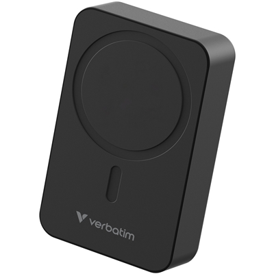 Verbatim (32223) Charge 'n' Go Power Bank Magnetic Wireless Charging 20000mAh Black - Image 2