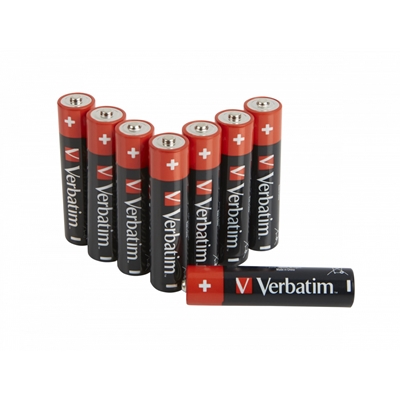 Verbatim (49502) AAA Battery Alkaline 8 Pack (Hangcard) - Image 2