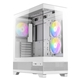 Antec CX700 Mid Tower Gaming Case, 1 x USB Type-C / 1 x USB 3.0, Tempered Glass Front and Side Window Panel, Supports Vertical Cooling, 3 x Pre-Installed RGB LED Fans, ATX, Micro-ATX, ITX Compatible - Image 3