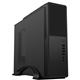 CiT S014C Black Slim Micro ATX/ITX Desktop Case with 300W Power Supply, USB 2.0, USB 3.0 Type-A & Type-C Ports - Image 3