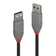 Lindy 36693 2m USB-A (M) 2.0 Anthra Line 480Mbps Cable - Black - Image 3