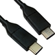 USB 3.1 Type C (M) to Type C (M) Cable 1.5m Black OEM Data Cable - Image 3