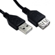 TARGET 99CDL2-023 Data Cable, USB 2.0 Type-A (M) to USB 2.0 Type-A (F), 3m Black, USB Extension Cable, OEM Polybag Packaging - Image 3