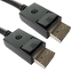 DisplayPort (M) to DisplayPort (M), DisplayPort 2.1, 1m, 8K60Hz Support, 2K240Hz (2560 x 1440) Support, UHBR10, 16k30Hz Support, 1080p Support 360Hz, Black - Image 3