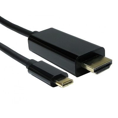 USB-C TO HDMI 4K 60HZ 2 Meter Black Data Cable - Image 2