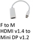 Mini DisplayPort (M) to HDMI (F) White OEM Converter Adapter - Image 3
