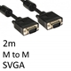 SVGA (M) to SVGA (M) 2m Black OEM Display Cable - Image 3
