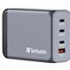 Verbatim (32205) GNC-240 GaN Charger 240W With 1 X USB-C 140W /1 X USB-C 100W / 1 X USB-C 65W / 1 X USB-A QC 3.0 (EU/UK/US) - Image 3