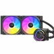 Antec Skeleton 240 ARGB Liquid CPU Cooler, Universal Socket, Black, 240mm Radiator, PWM up to 2000 RPM Cooling Fans, Addressable RGB LED Lighting - Image 3