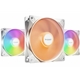 be quiet! Light Wings LX 120mm PWM High-Speed Fan, ARGB Lighting, White, Ultra-Quiet Operation, High Airflow, Rifle Bearing, Daisy-Chaining Support, 3-Pack - Image 3