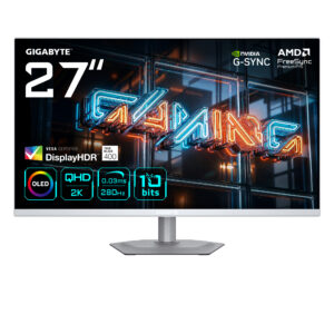 GIGABYTE 27 OLED MONITOR SPK MO27Q2A ICE