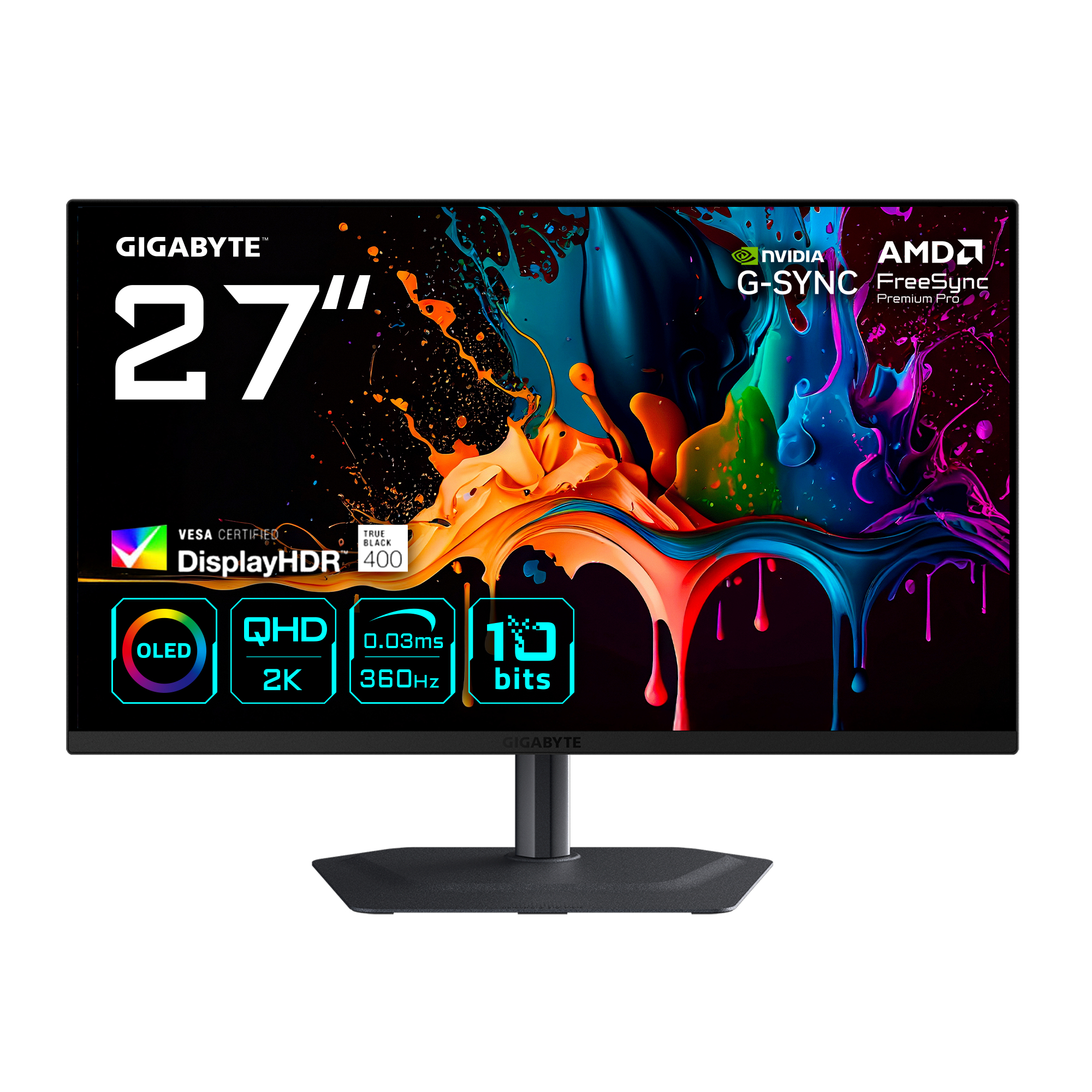 GIGABYTE 27 QD-OLED MONITOR SPK MO27Q3