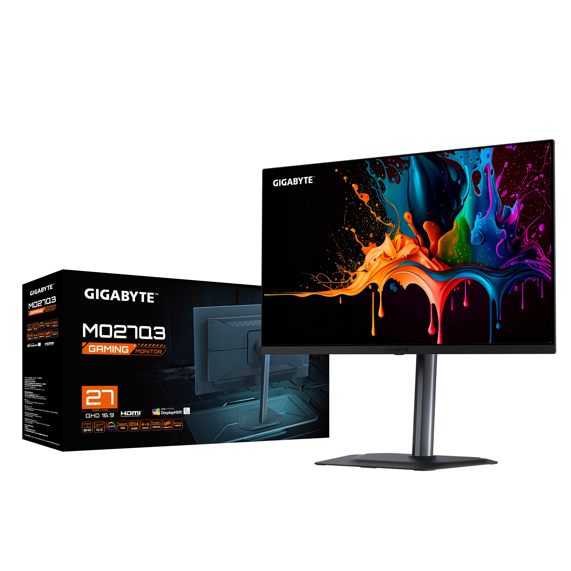 GIGABYTE 27 QD-OLED MONITOR SPK MO27Q3 - Image 5