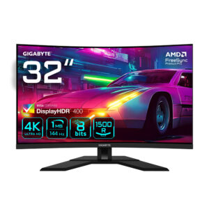 GIGABYTE 31.5 VA MONITOR SPK CUR M32UC