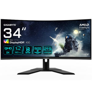 GIGABYTE 34 VA MONITOR SPK CURV G34WQCP