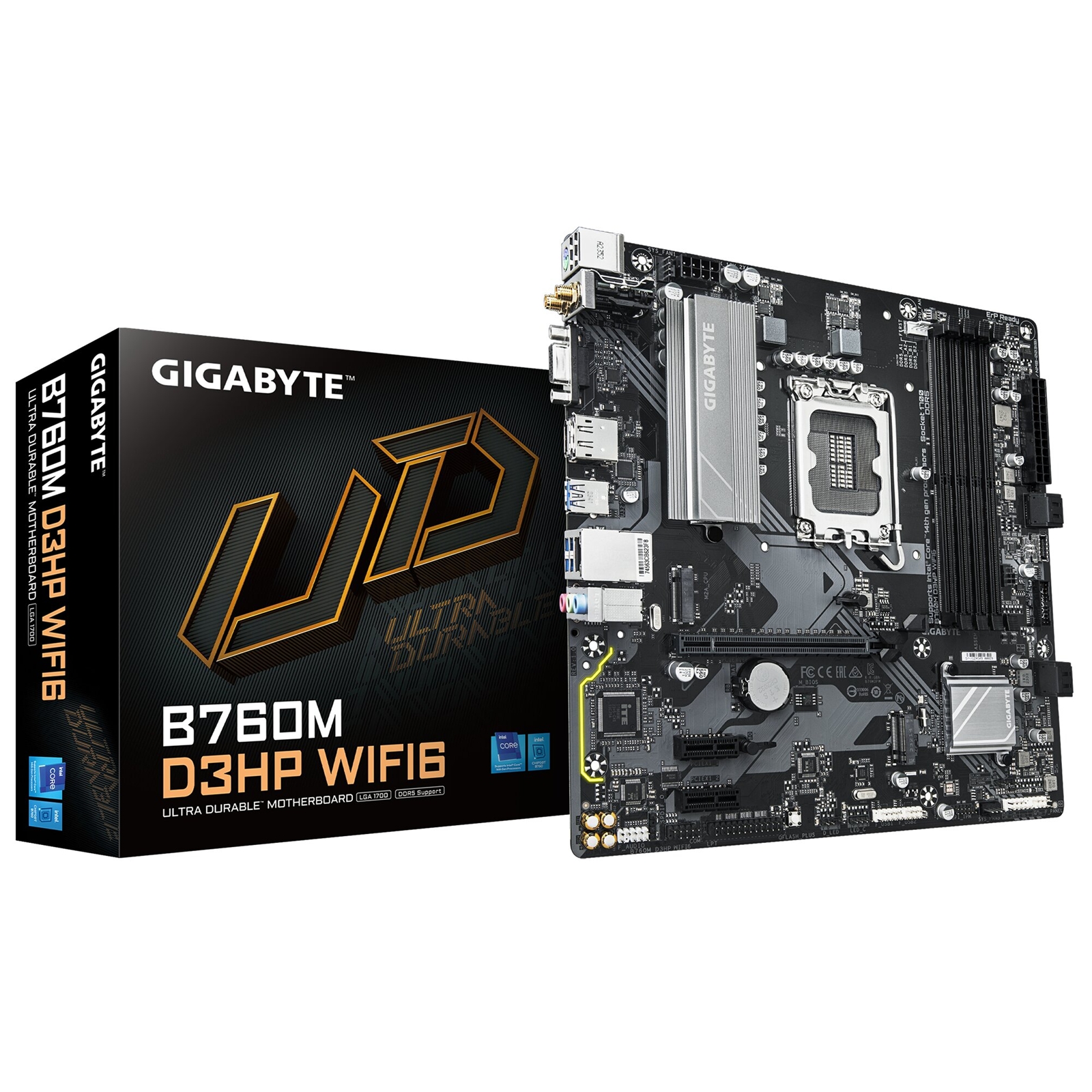 Gigabyte B760M D3HP WIFI6 Intel 1700 Socket Motherboard