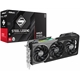 ASRock AMD Radeon RX 9070 GRE Steel Legend Dark OC 12GB GDDR6 Graphics Card, 3072 Streams, 2340MHz Core Clock, Triple Fan, 3x DisplayPorts / 1x HDMI Port - Image 3