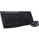 Logitech MK270 Wireless Keyboard and Mouse Combo for Windows, 2.4 GHz Wireless, Compact Mouse, 8 Multimedia and Shortcut Keys for PC and Laptop, QWERTY UK English Layout, Black - Image 3
