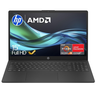 HP 15-fc0045sa Laptop, 15.6 Inch Full HD 1080p Screen, AMD Ryzen 3 7320U, 8GB RAM, 256GB SSD, AMD Radeon Graphics, Windows 11 Home - Image 2