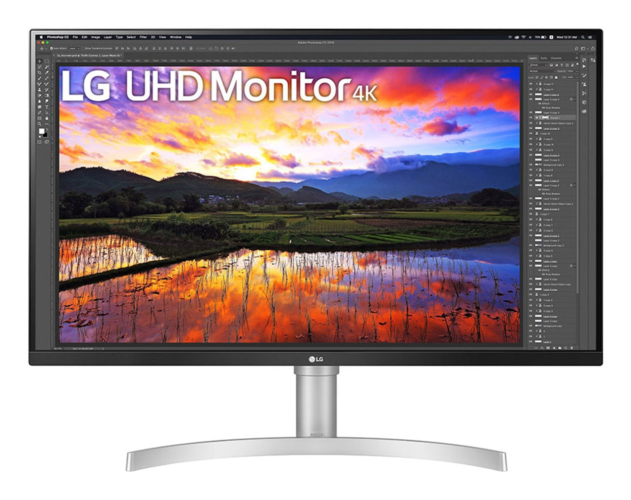 LG 31.5 IPS MONITOR SPK 32UN650K-W