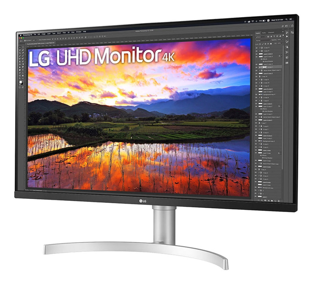 LG 31.5 IPS MONITOR SPK 32UN650K-W - Image 2