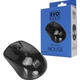 Evo Labs MO-234WBLK Wireless Mouse, 2.4GHz with USB Mini Receiver, 800 DPI Optical Tracking, Ambidextrous Design for PC / Mac / Laptop, Gloss Black - Image 3