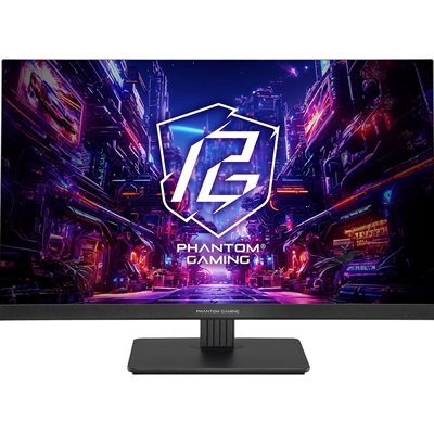 ASRock Phantom Gaming PG27FFT1B 27 Inch FHD (1920 x 1080) IPS Gaming Monitor, 180Hz 1ms (MPRT) Response Time, 2 x HDMI 2.0, 1 x DisplayPort 1.2, with Speakers - Image 2
