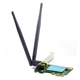 1200Mbps AC1200 PCI Express Wireless Adapter with Additional Low Profile Bracket (Bulk Packaged/Poly Bag) - Image 3