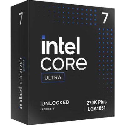 Intel Core Ultra 7 processor 270K Plus, 24 Cores, 24 Threads, 3.2GHz up to 5.5GHz, LGA 1851 Socket 36MB Cache, 125W, Maximum Turbo Power 250W, Intel Graphics, No Cooler - Image 2