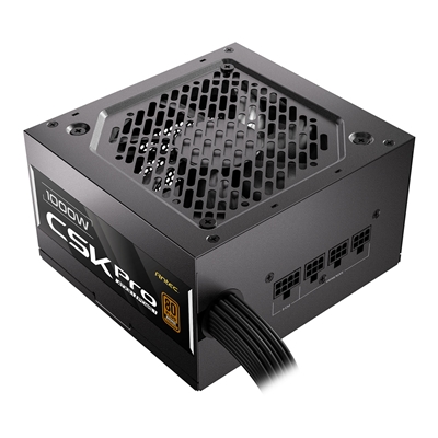 Antec CSK1000 PRO 1000W ATX 3.1 Power Supply - 80 PLUS Bronze, Semi-Modular, PCIe 5.1 Ready, 12V-2x6 Connector, Quiet 120mm Fan, UK Plug - Image 2