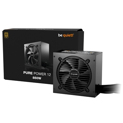 be quiet! 850W PURE POWER 12, 80 PLUS Gold, ATX 3.1 compliant and PCIe 5.1 compatible,10-year manufacturer's warranty - Image 2