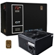 CiT 600W ATX Power Supply, 80+ Efficiency, 120mm Silent Fan, Active PFC, PCIe, SATA & Molex Connectors, Black PSU for Gaming & Desktop PC - Image 3