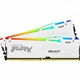 Kingston FURY Beast KF560C36BWEAK2-64 64GB (2x 32GB) DIMM System Memory, 6000MHz, DDR5, CL36, White, RGB, Intel XMP, AMD EXPO - Image 3