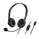 Genius HS-230U Headset with Mic, USB-C Connection, Plug and Play, Adjustable Headband and microphone with In-line Volume Control, Black - Image 3