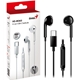 Genius HS-M365B USB-C In-Ear Wired Earbuds with In-Line Microphone and Volume Controls Black - Image 3