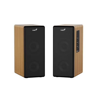 Genius SP-HF1220BT 45W RMS, Bluetooth 2-Way Wood Speakers, Bluetooth, 3.5mm - Image 2