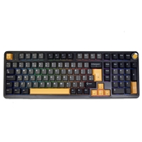 Marvo Titan 98 KG986W Wireless Mechanical Gaming Keyboard, Tri-Mode Connectivity, Wired, 2.4GHz & Bluetooth, Hot-Swappable Mechanical Switches, Vibrant RGB Backlighting, Full-Key Anti-Ghosting