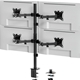 VonHaus Quad Monitor Stand for 13-32" Screens, Four Screen Monitor Desk Mount, Height Adjustable, Easy Assemble Stand with Full Tilt, Rotation & Swivel Arms, VESA 75x75 & 100x100mm - Image 3