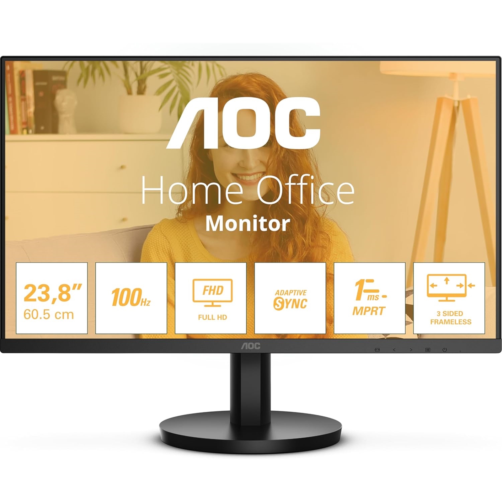 AOC 23.8 IPS MONITOR SPK 24B3HA2 - Image 6