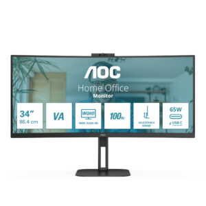 AOC 34 VA MONITOR SPK CUR CU34V5CW/BK