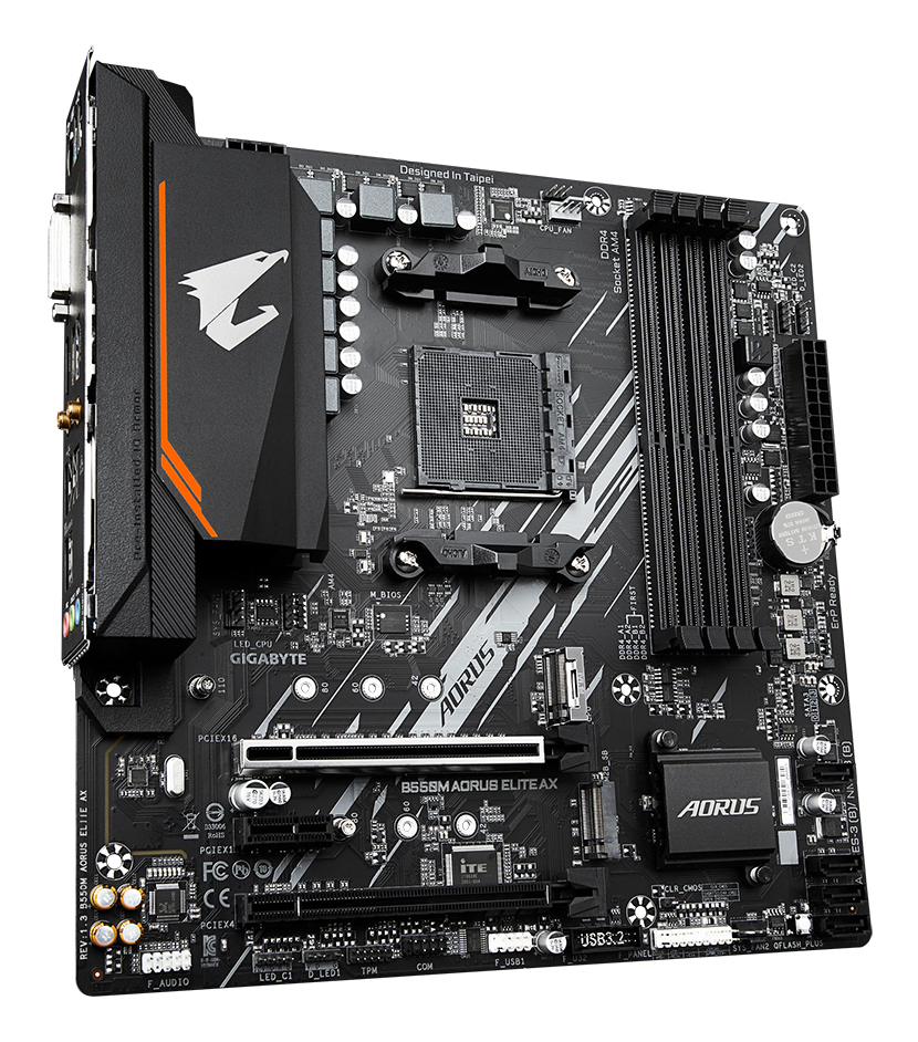 AORUS AM4 B550M AORUS ELITE AX M-ATX - Image 3