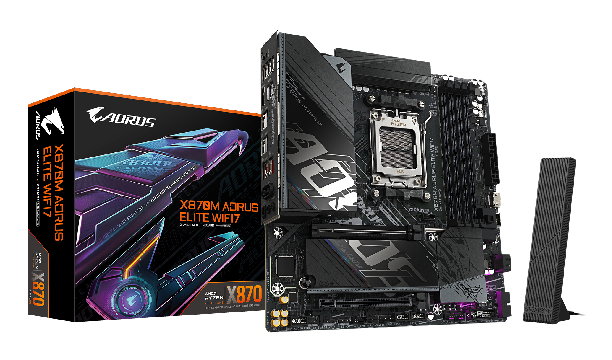 AORUS AM5 X870M AORUS ELITE WIFI7 M-ATX
