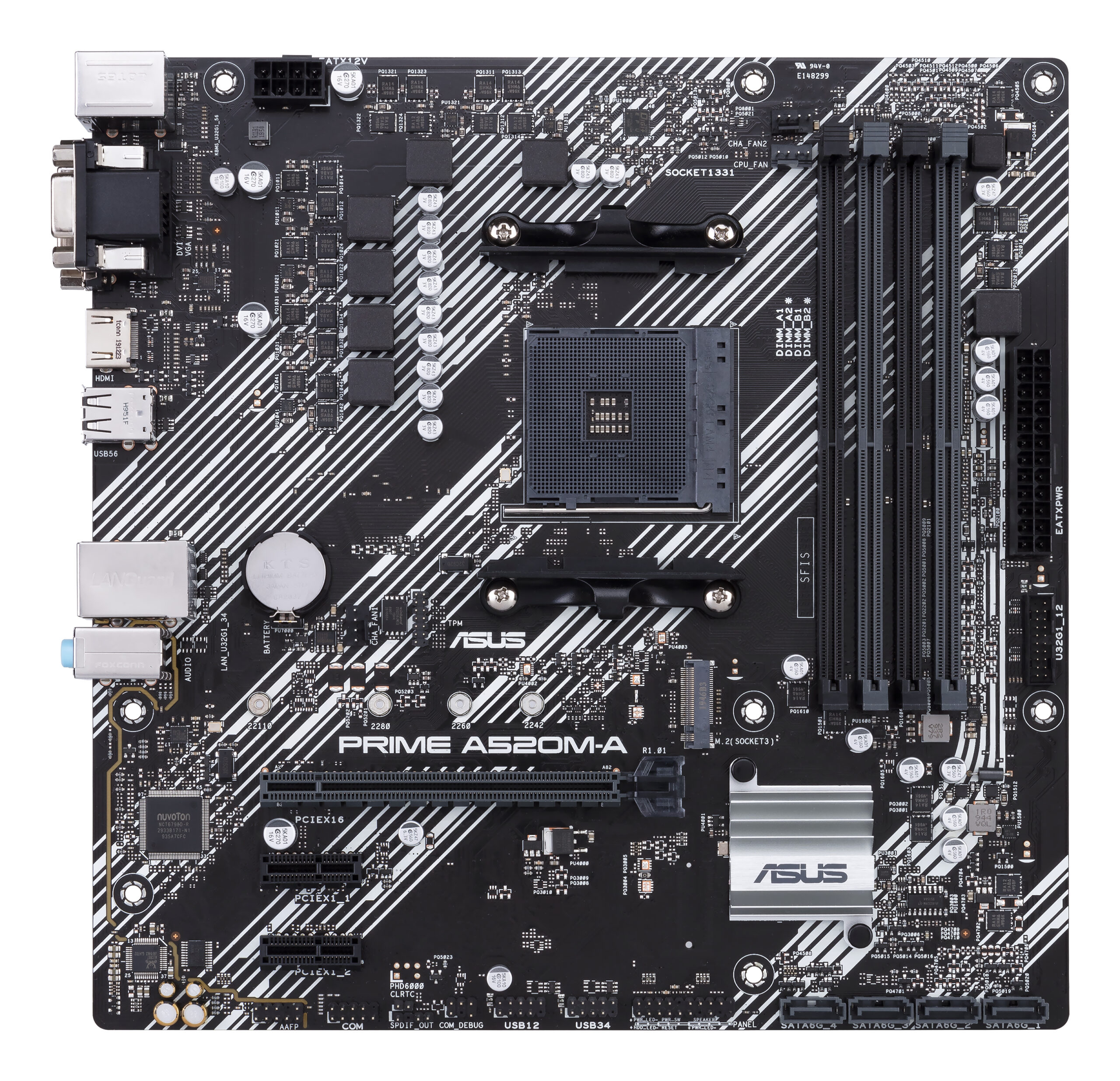 ASUS AM4 PRIME A520M-A II/CSM M-ATX - Image 2